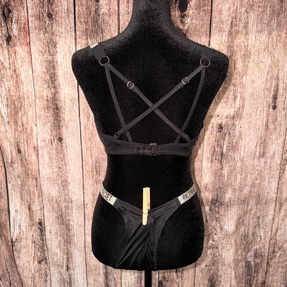 Victoria's Secret Black bling Bikini Set free gift included ! 🎁 💝 - Picture 5 of 16
